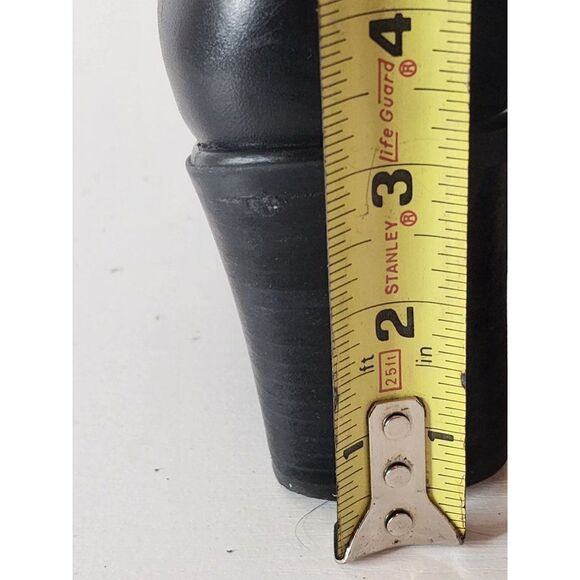 Naturalizer Black Heeled Ankle Boots Size 7M - Picture 7 of 10